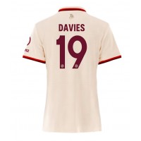 Bayern Munich Alphonso Davies #19 Tredjeställ Dam 2024-25 Kortärmad